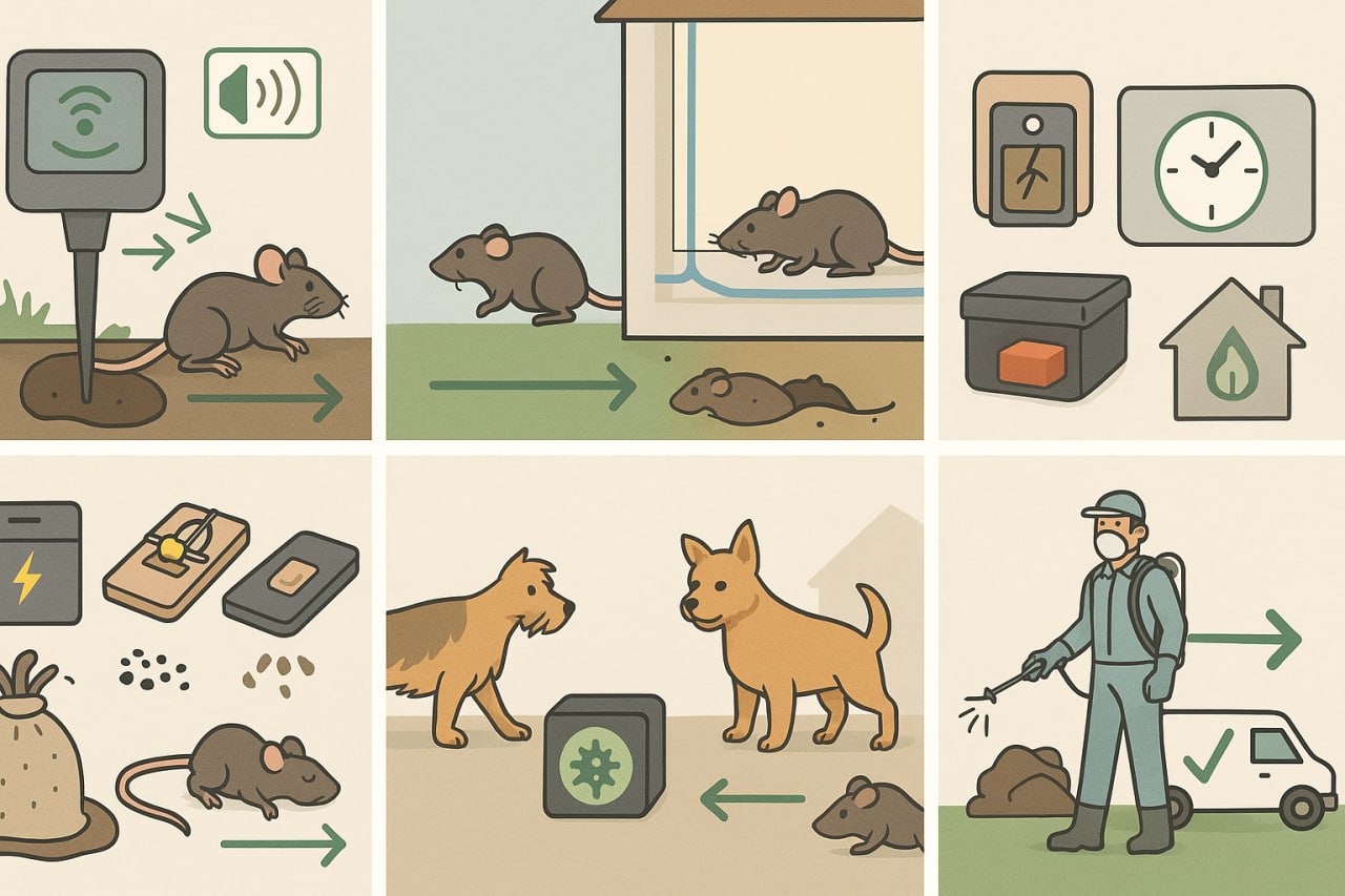 Способы травли крыс на даче