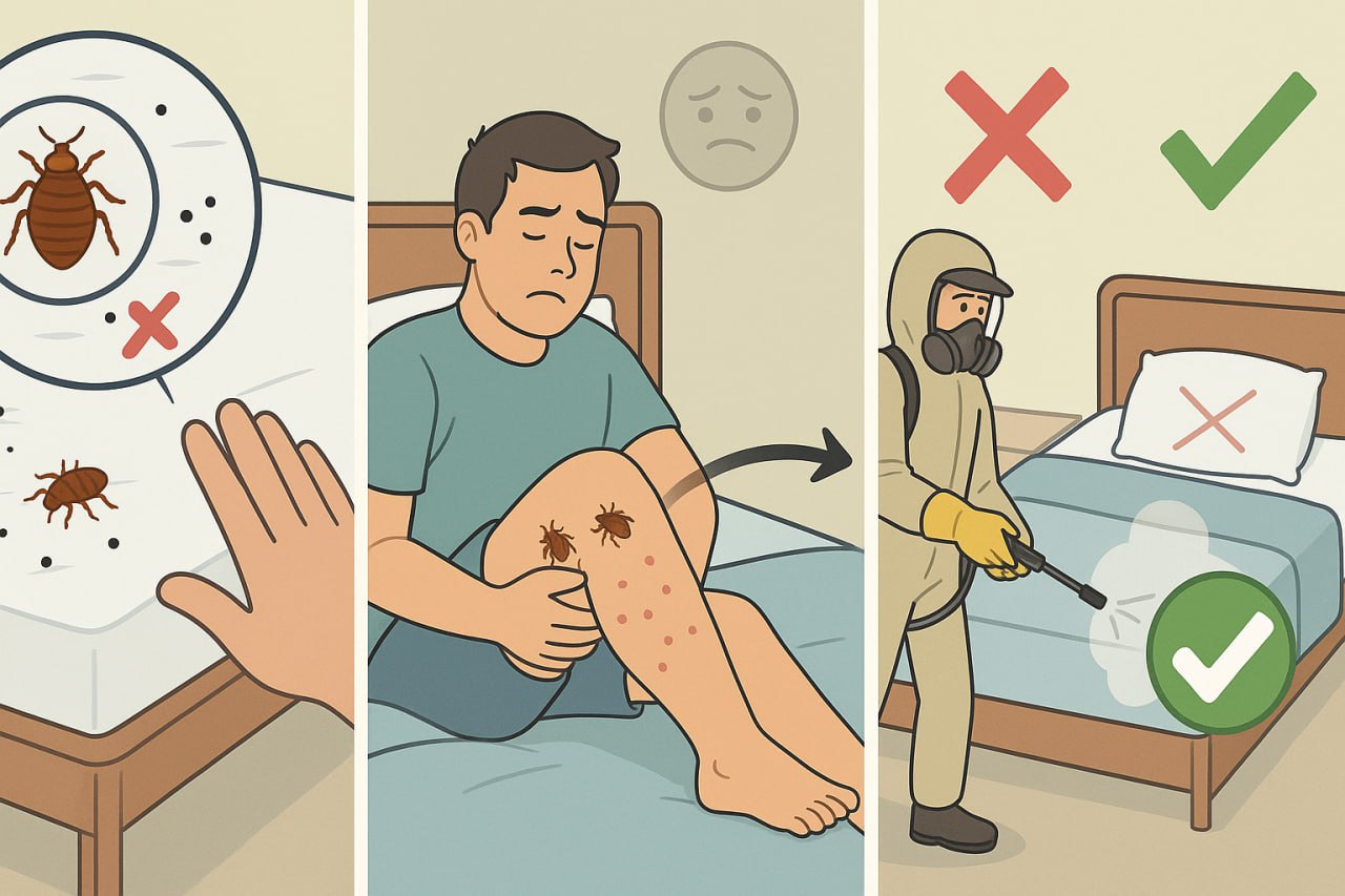 Как понять, что в квартире завелись клопы?