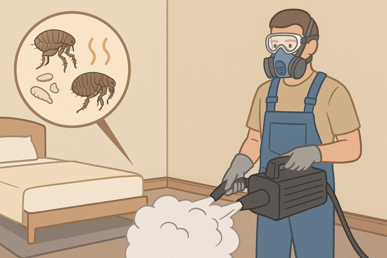 термическая обработка от блох