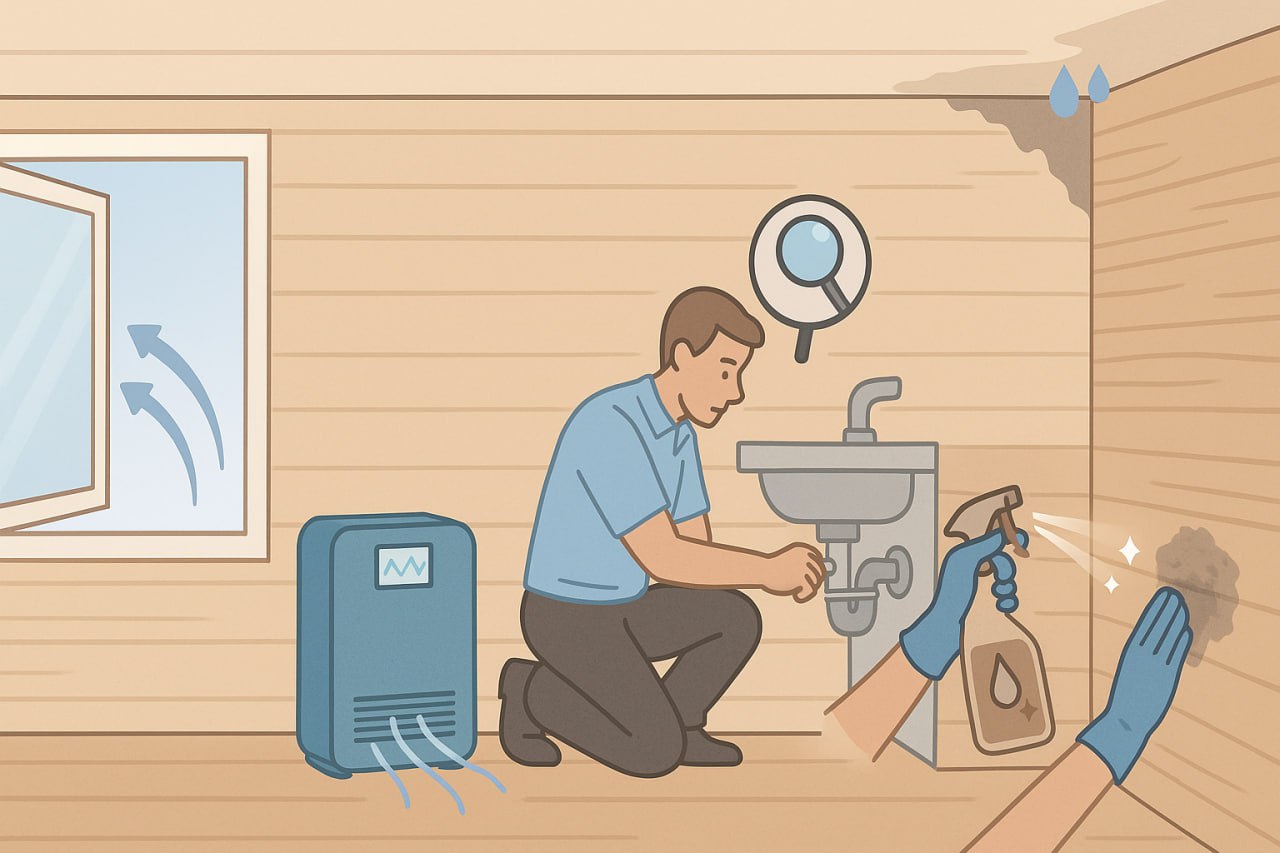 профилактика от плесени и грибка