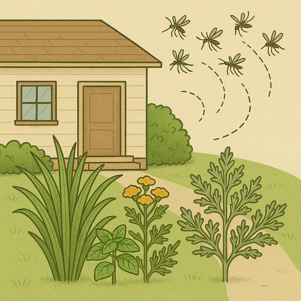 Растения, отпугивающие насекомых