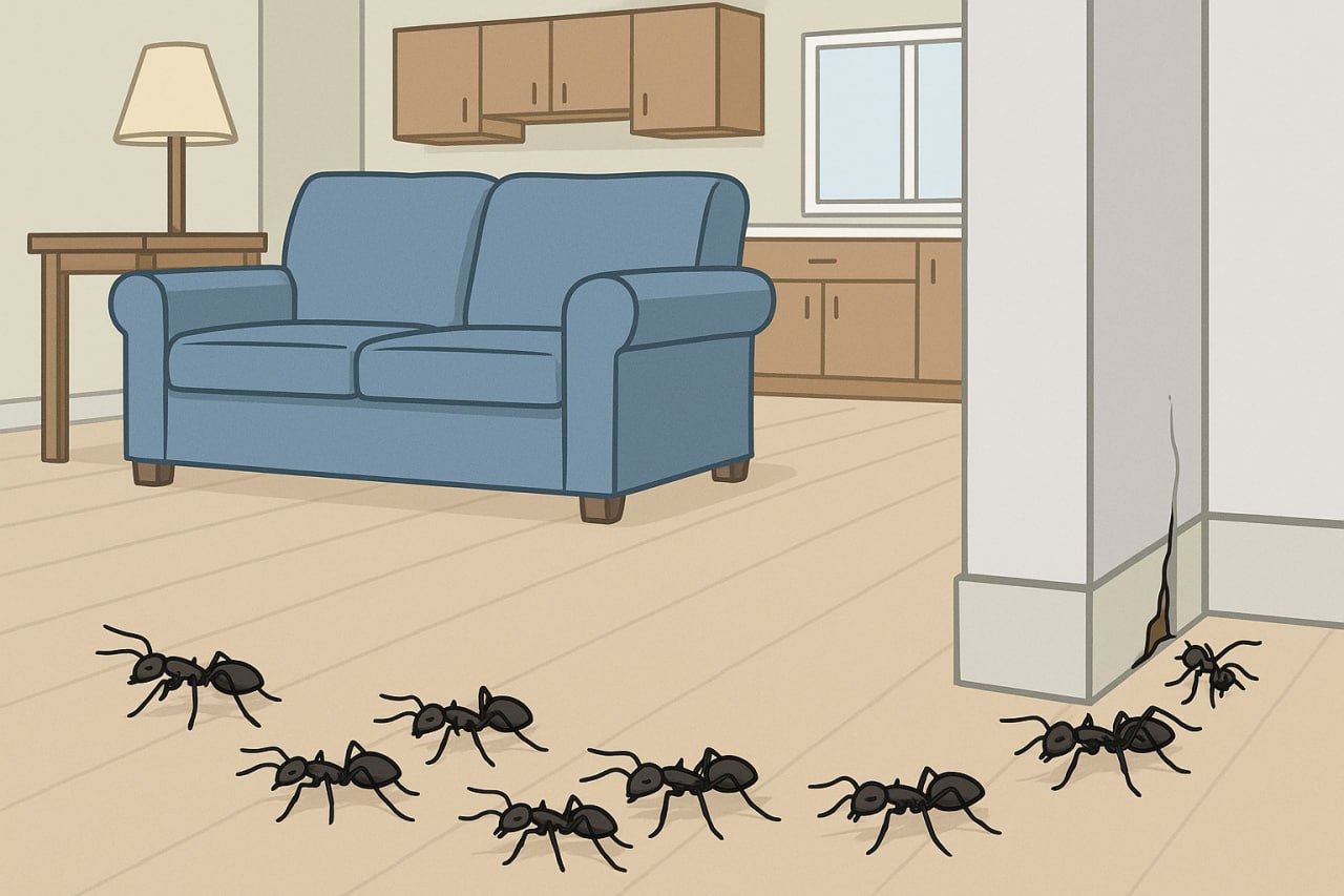 Виды «домашних» муравьев