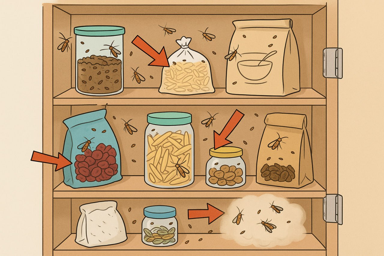 Как избавиться от моли в квартире в домашних условиях